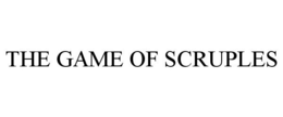 THE GAME OF SCRUPLES trademark
