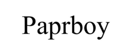 PAPRBOY trademark