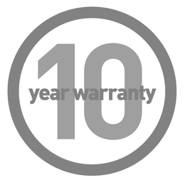 10 YEAR WARRANTY trademark
