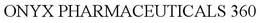 ONYX PHARMACEUTICALS 360 trademark