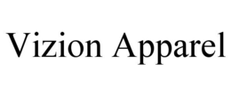 VIZION APPAREL trademark