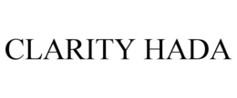 CLARITY HADA trademark
