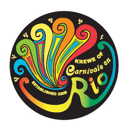 KREWE OF CARNIVALE EN RIO ESTABLISHED 2005 trademark