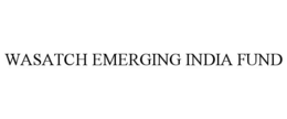 WASATCH EMERGING INDIA FUND trademark