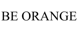 BE ORANGE trademark
