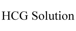 HCG SOLUTION trademark