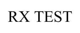 RX TEST trademark