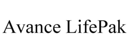 AVANCE LIFEPAK trademark