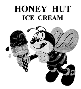 HONEY HUT ICE CREAM trademark