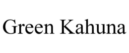 GREEN KAHUNA trademark