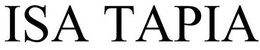 ISA TAPIA trademark