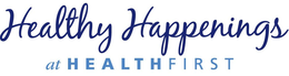 HEALTHY HAPPENINGS AT HEALTH FIRST trademark