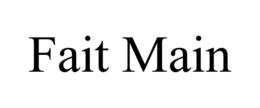 FAIT MAIN trademark