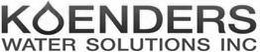 KOENDERS WATER SOLUTIONS INC trademark
