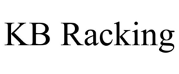 KB RACKING trademark