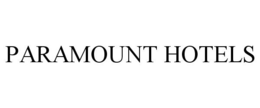 PARAMOUNT HOTELS trademark