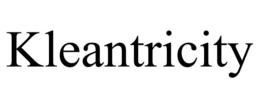KLEANTRICITY trademark