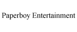 PAPERBOY ENTERTAINMENT trademark