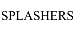 SPLASHERS trademark