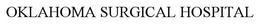 OKLAHOMA SURGICAL HOSPITAL trademark