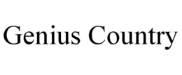 GENIUS COUNTRY trademark