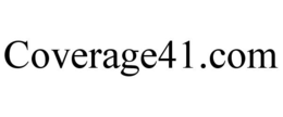 COVERAGE41.COM trademark