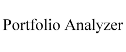 PORTFOLIO ANALYZER trademark