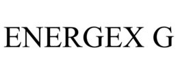 ENERGEX G trademark