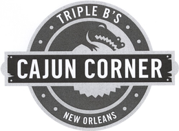 TRIPLE B'S CAJUN CORNER NEW ORLEANS trademark