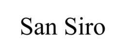 SAN SIRO trademark