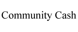 COMMUNITY CASH trademark