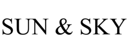 SUN & SKY trademark