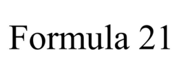 FORMULA 21 trademark