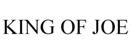 KING OF JOE trademark