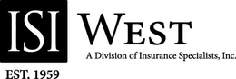 ISI EST. 1959 WEST A DIVISION OF INSURANCE SPECIALISTS, INC. trademark
