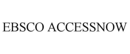 EBSCO ACCESSNOW trademark