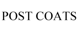 POST COATS trademark