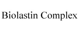 BIOLASTIN COMPLEX trademark