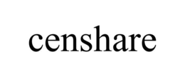 CENSHARE trademark