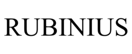 RUBINIUS trademark