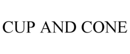CUP AND CONE trademark