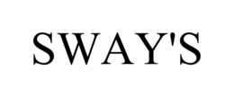 SWAY'S trademark