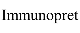 IMMUNOPRET trademark
