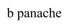 B PANACHE trademark