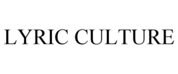 LYRIC CULTURE trademark