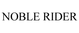 NOBLE RIDER trademark