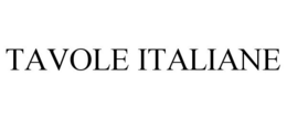 TAVOLE ITALIANE trademark