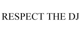 RESPECT THE DJ trademark