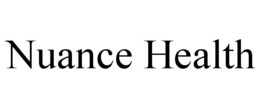 NUANCE HEALTH trademark