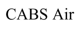 CABS AIR trademark
